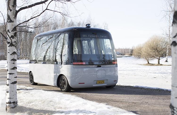 Gacha is the world’s first all-weather autonomous shuttle bus