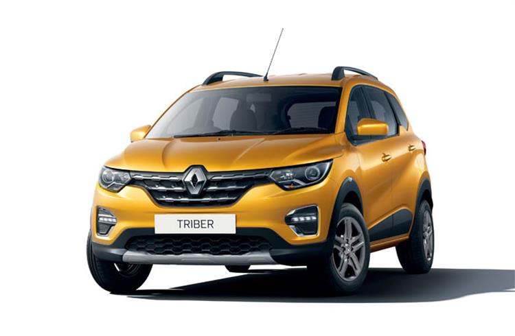 Renault India reveals seven-seater Triber