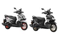 The Ray ZR Street Rally 125 in its two new colour schemes