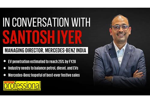 'Industry must seize government's favourable EV policies': Santosh Iyer