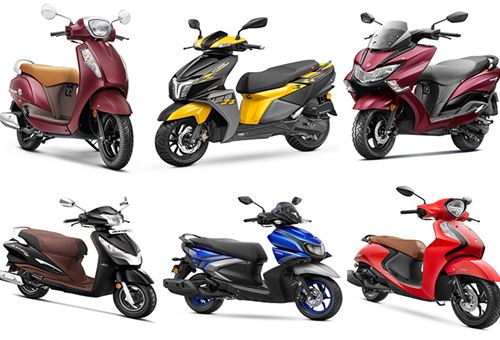125cc scooters power Top 10 list in April-October