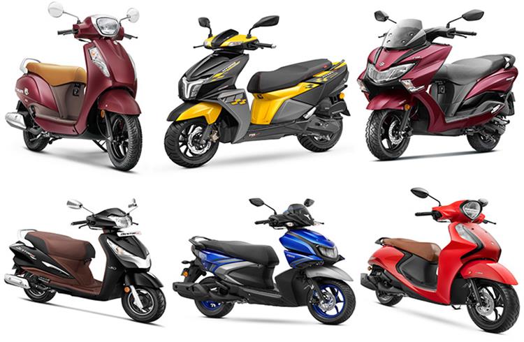 Of the Top 10 best-selling scooters in the first 7 months of FY2022, only five models have registered growth – three of them are purely 125cc – Suzuki Access, TVS NTorq and Suzuki Burgman. 