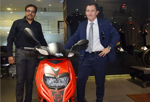 Aprilia India launches Storm 125 scooter at Rs 65,000
