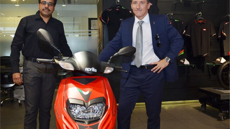 Aprilia India launches Storm 125 scooter at Rs 65,000