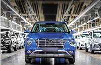 Hyundai India rolls out 200 cars on first day of production restart
