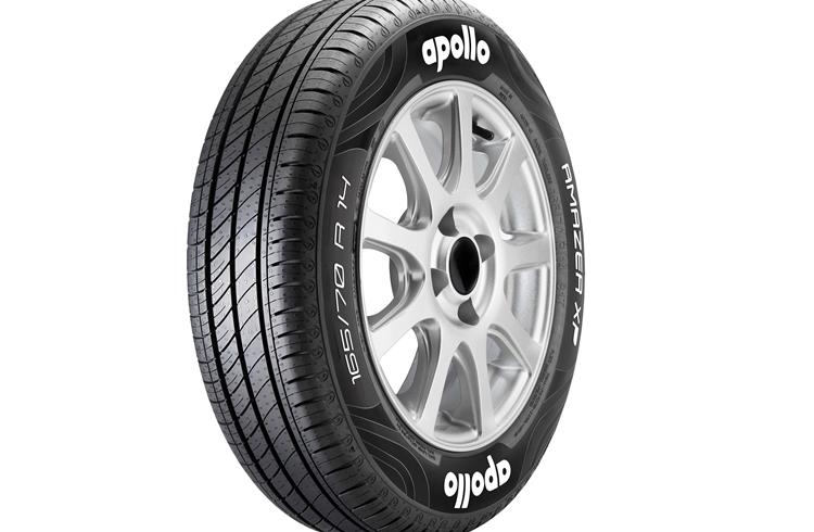 Apollo Tyres launches low rolling resistance Amazer XP radials