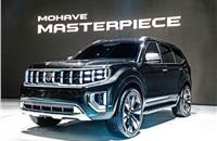 Kia Masterpiece concept is targeted at the large off-road SUV segment. 