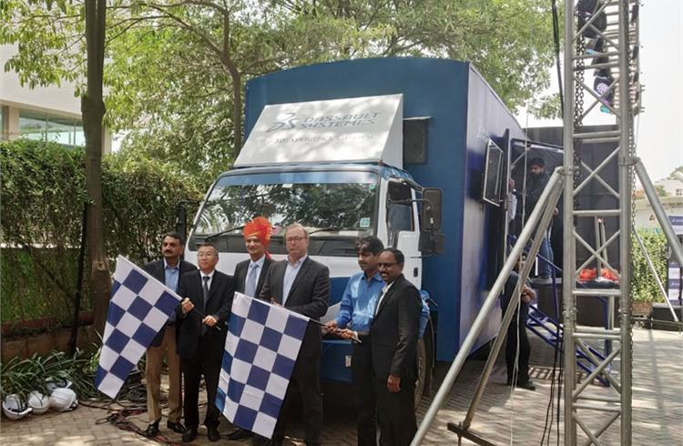 Dassault Systemes flags off mobile functional assembly line for India tour