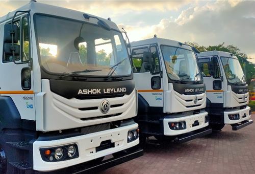 Ashok Leyland delivers India’s first LNG-powered haulage truck – AVTR 1922