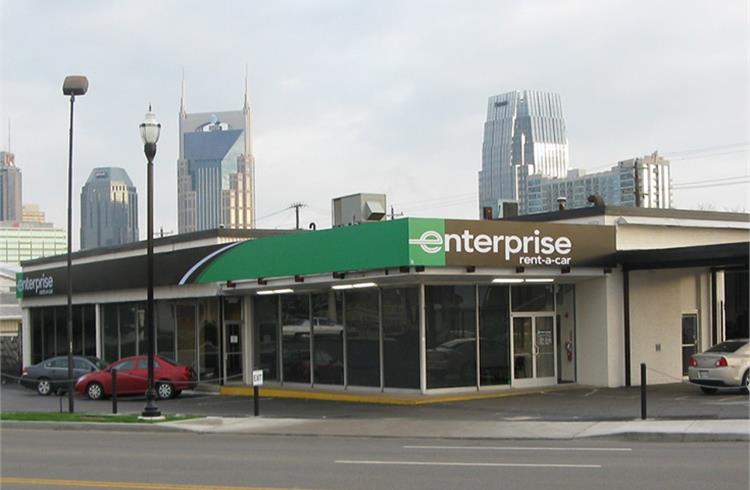 Enterprise rent-a-car centre in Nashville