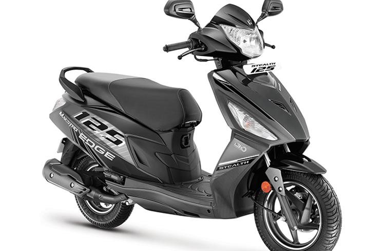 Hero MotoCorp launches special Stealth Edition Maestro Edge 125