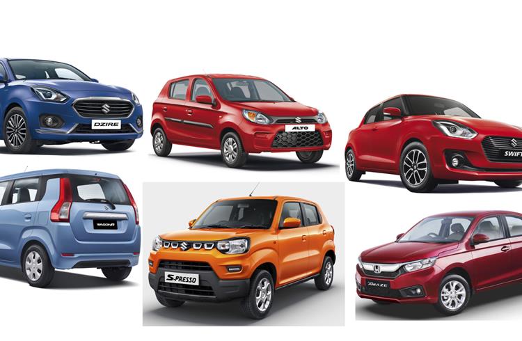 India’s Top 10 Cars – September 2019 | Maruti Dzire beats Alto by 583 units, new S-Presso checks in