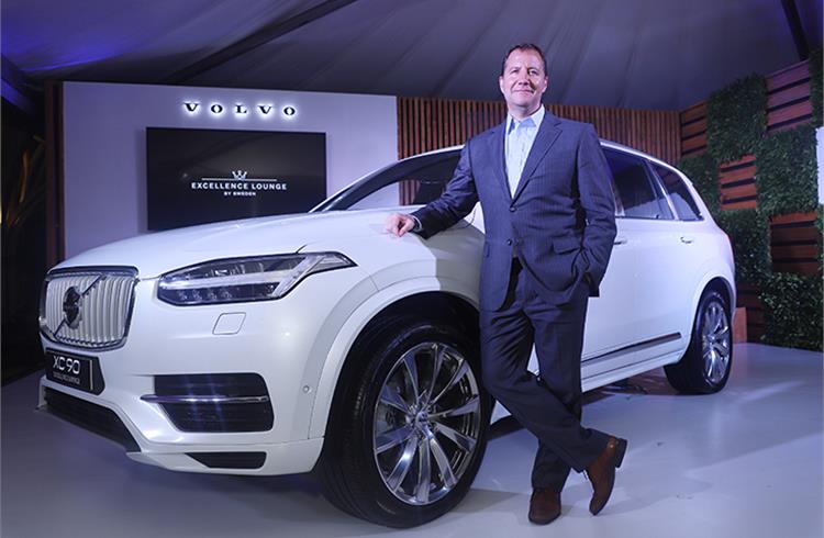 Volvo Car India's Charles Frump: 'Kolkata is one of the biggest markets for the XC90.'