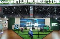 Bajaj Auto displays alternative-fuelled vehicles at Bharat Mobility Global Expo 2024