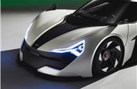 Revealed: Apex AP-0 electric sports car