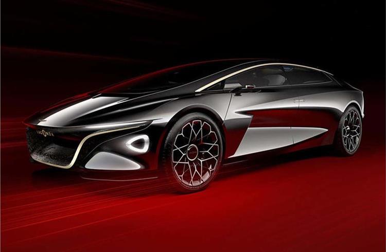 The Lagonda Vision Concept previews a production saloon.