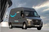 More than 1,200 EVs in the order will comprise Mercedes-Benz’s newest electric commercial van— the eSprinter.