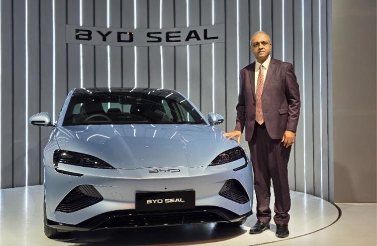 Sanjay Gopalakrishnan, SVP, EPV Business, BYD India: “We want to be the leaders in the overall Rs 30-lakh EV segment with our sedan-MPV-SUV combination.”