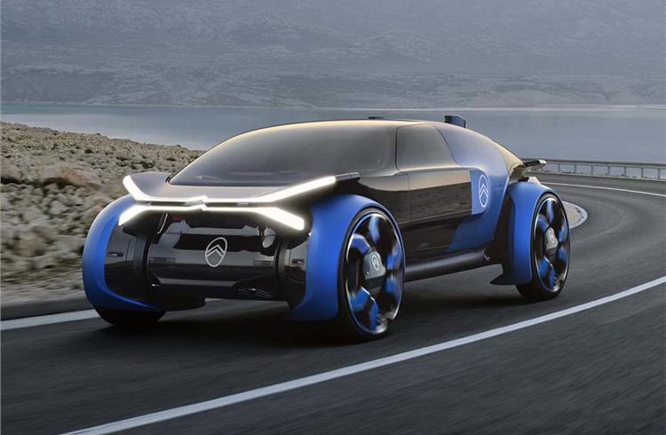 Large wheels are among forward-thinking concept's most prominent design features