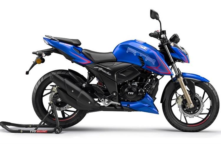 TVS Apache RTR 200 4V with updated features launched at Rs 131,050