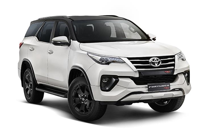 Toyota Kirloskar Motor launches limited edition Sporty Fortuner TRD