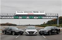  Cumulative sales of vehicles equipped with Honda Sensing now tops 14 million units.