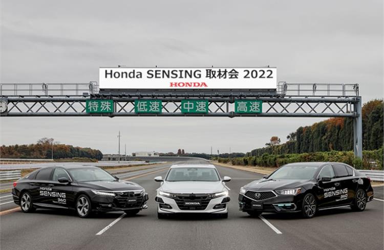  Cumulative sales of vehicles equipped with Honda Sensing now tops 14 million units.