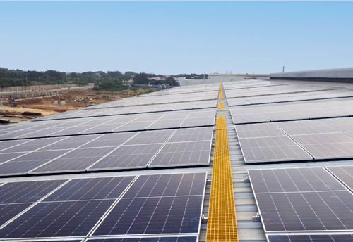 JCBL Marrel Tipper deploys solar panel-rooftop at Chennai plant