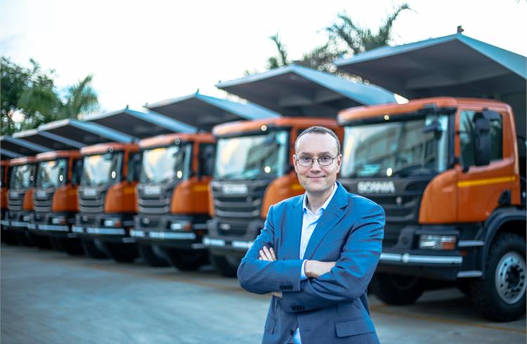 Petr Novotny: “I am excited to lead the India business for Scania at a time when the industry is undergoing a tremendous transformation.” 