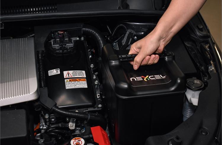 Nexcel system installed in a plug–in hybrid engine