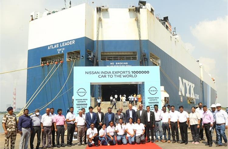 In the first quarter of the ongoing fiscal year (April-June 2022), Nissan India has shipped 11,419 units, up 44% (Q1 FY2022: 7,924 units), of which 10,452 comprise the Sunny sedan and 967 Magnites.