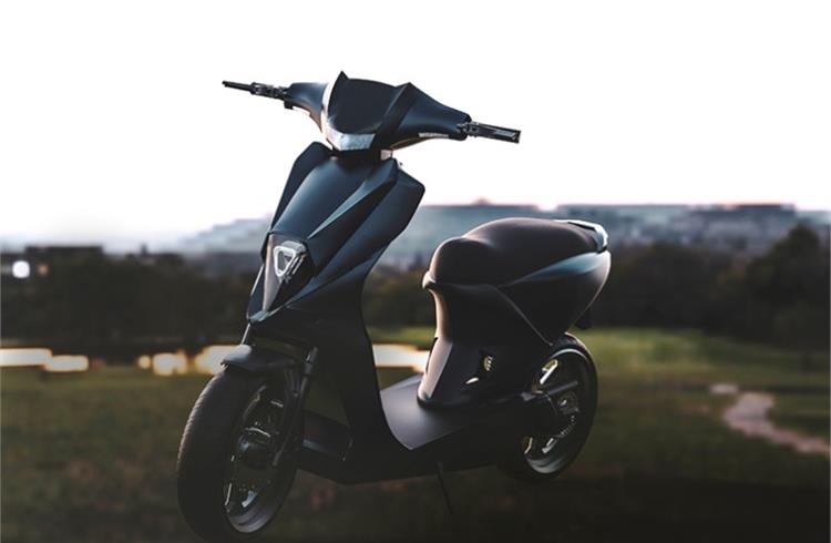 The Simple Mark 2. The tech start-up's all-electric scooter is targeted at students and young IT professionals.