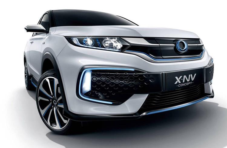 Honda previews electric crossover at Shanghai motor show
