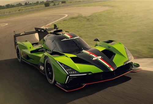 Lamborghini reveals SC63 hybrid Le Mans racer
