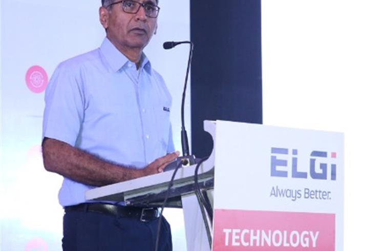 Dr Jairam Varadaraj, MD, Elgi Equipments: 