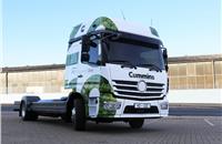 Cummins will showcase its medium-duty concept truck powered by the B6.7H hydrogen internal combustion engine (H2-ICE) at the IAA Transportation.