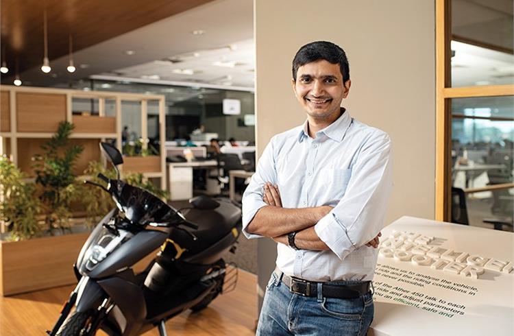 Swapnil Jain, Co-founder and CTO, Ather Energy.