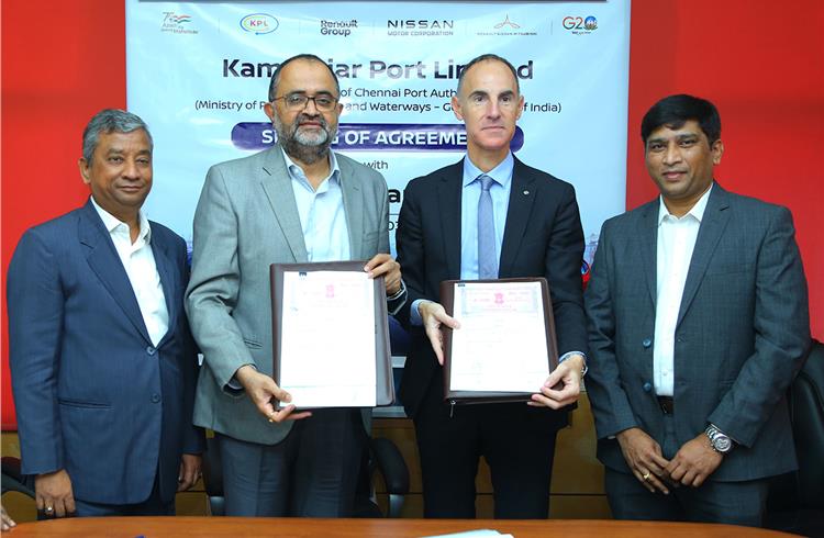 Renault Nissan Alliance inks pact with Kamarajar Port to accelerate car exports