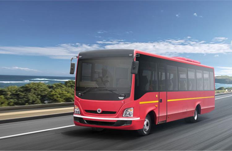 Daimler Buses India sales cross 2,000 units for the first time in 2018