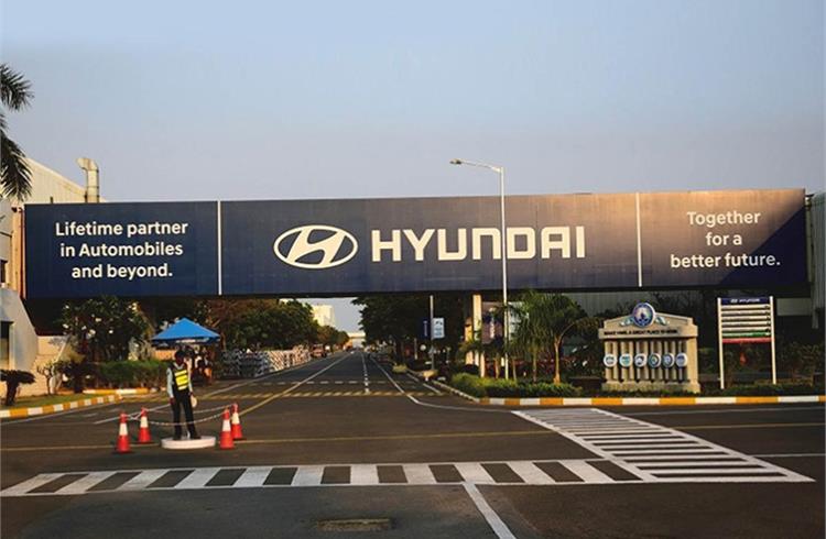 Hyundai Motor India is temporarily suspending plant operations for a 5-day period, starting May 25 through to May 29.