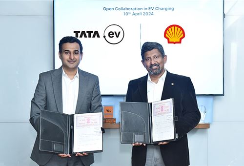 Tata Passenger Electric Mobility, Shell partner to deploy EV charging stations across India