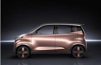Nissan reveals electric IMk city car concept ahead of Tokyo Show