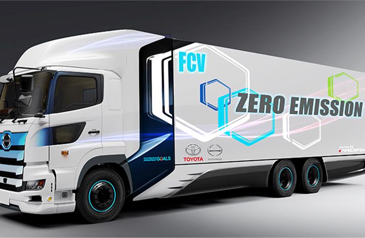 Cruising range will be set at approximately 600km, aiming to meet high standards in both environmental performance and practicality as a commercial vehicle.