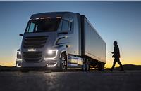Nikola Two. There are currently more than 13,000 Nikola trucks on order. The Nikola trucks feature up to 1,000 horsepower and 2,000 ft-lbs of torque. 