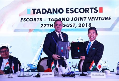 Escorts Ltd to sell RT Crane business to Japanese JV partner Tadano