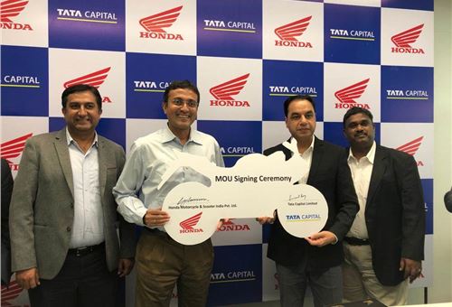 Honda 2Wheelers India adds new retail finance partner