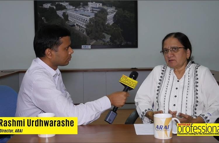 ARAI’s Rashmi Urdhwarashe | Interview | Autocar Professional