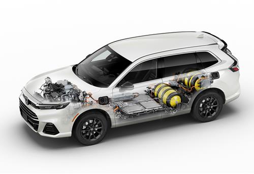 Honda reveals CR-V e:FCEV with plug-in charging
