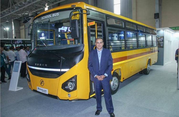 Prasan Firodia, MD, Force Motors: “The Traveller-Monobus is a fully in-house effort of our R&D team and I am confident it will set new benchmarks in performance, comfort, reliability, durability and s