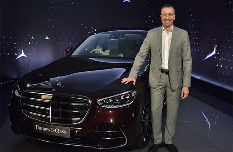 Martin Schwenk, MD and CEO, Mercedes-Benz India: “With each new generation, the S-Class sets a new benchmark for the automotive industry.”